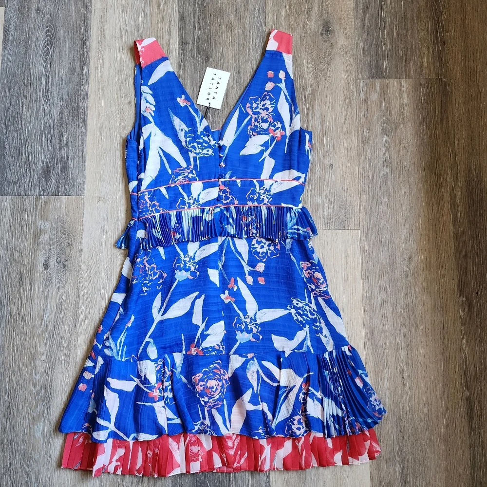 TANYA TAYLOR PARROT TULIP EVA DRESS - Picture 7 of 12